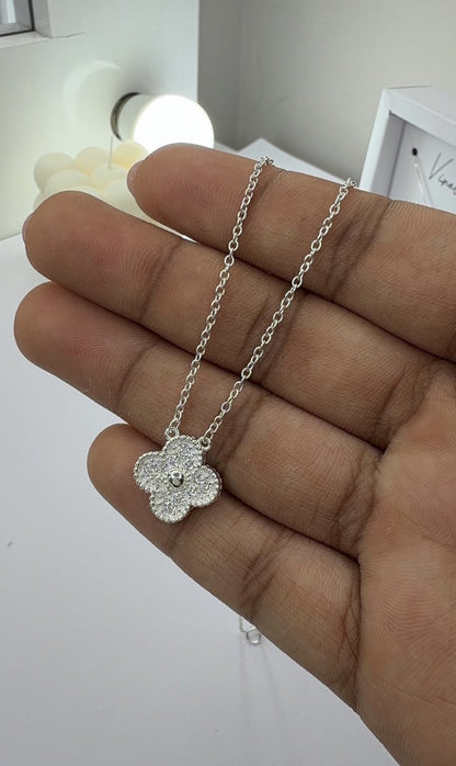 Cadena Trebol Brillante