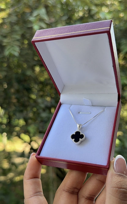 Cadena Trebol classic noir