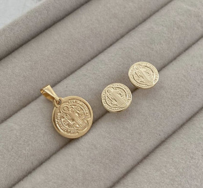 Dije San benito 10mm