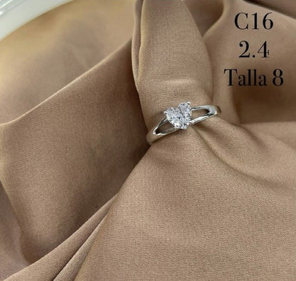 Anillo Heart Gem