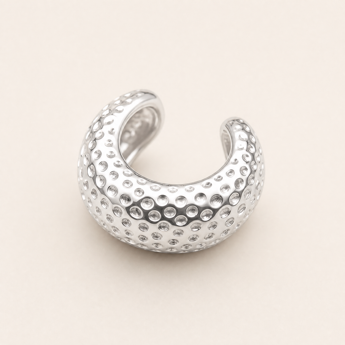 Earcuff Lava silver