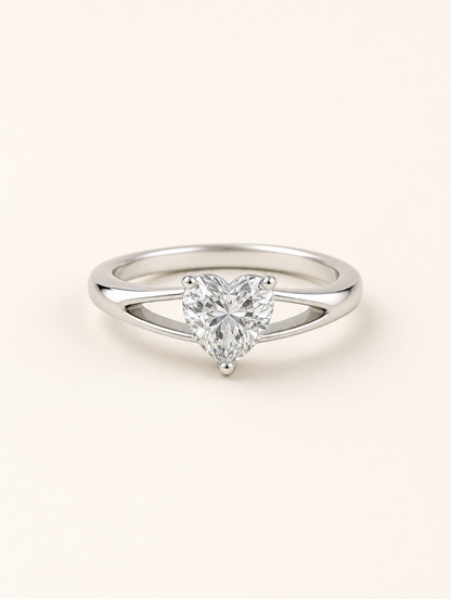 Anillo Heart Gem