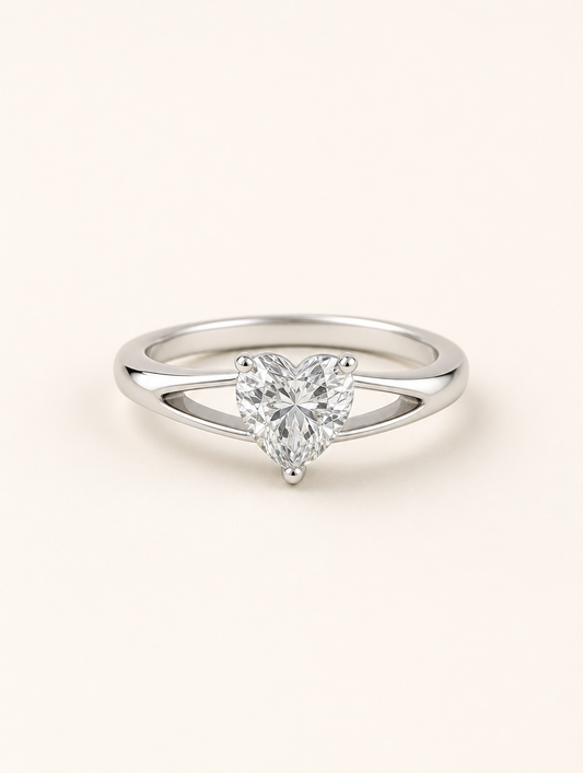Anillo Heart Gem