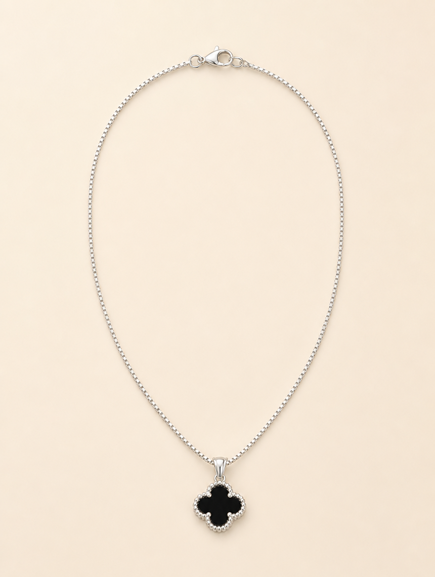 Cadena Trebol classic noir