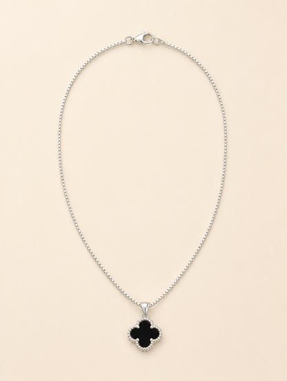 Cadena Trebol classic noir