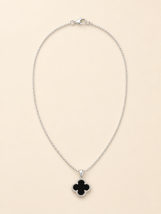 Cadena Trebol classic noir