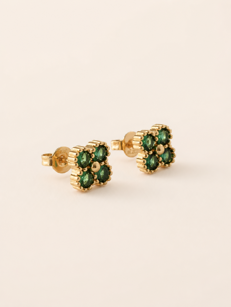 Topos trebol verde