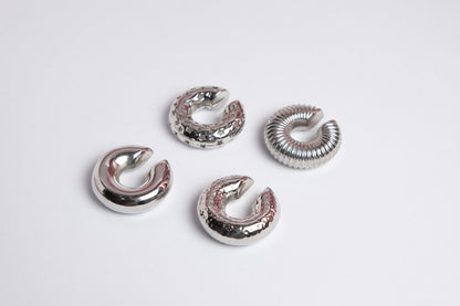 Earcuff Lava silver