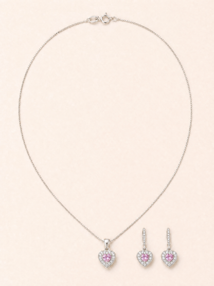 Set silueta de amor