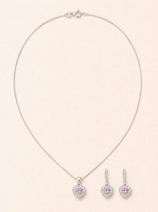 Set silueta de amor